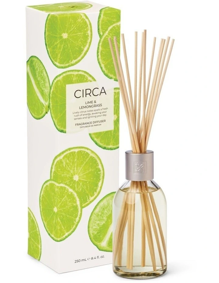 Lime And Lemongrass Fragrance Diffuser 250ml image 2