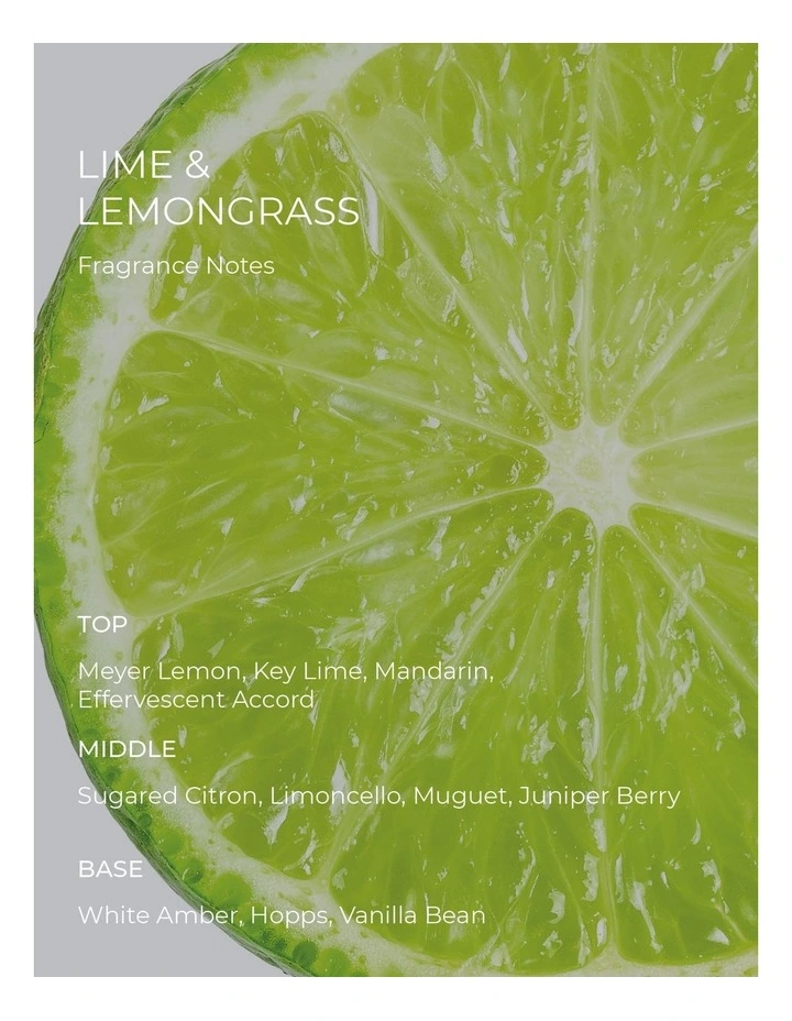 Lime And Lemongrass Fragrance Diffuser 250ml image 4