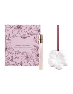 Floral Treasures Marshmallow Ceramic Diffuser Set