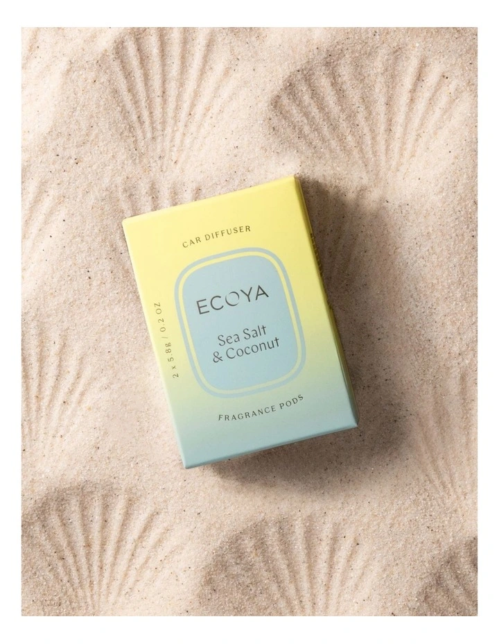 Sea Salt & Coconut Car Diffuser Fragrance Pods image 2