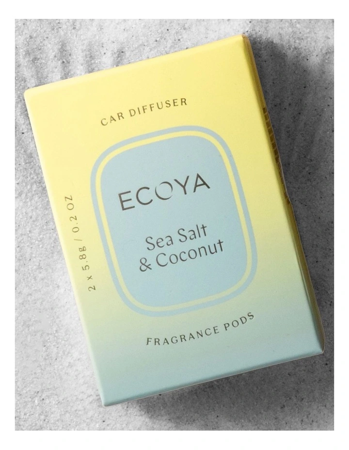 Sea Salt & Coconut Car Diffuser Fragrance Pods image 2