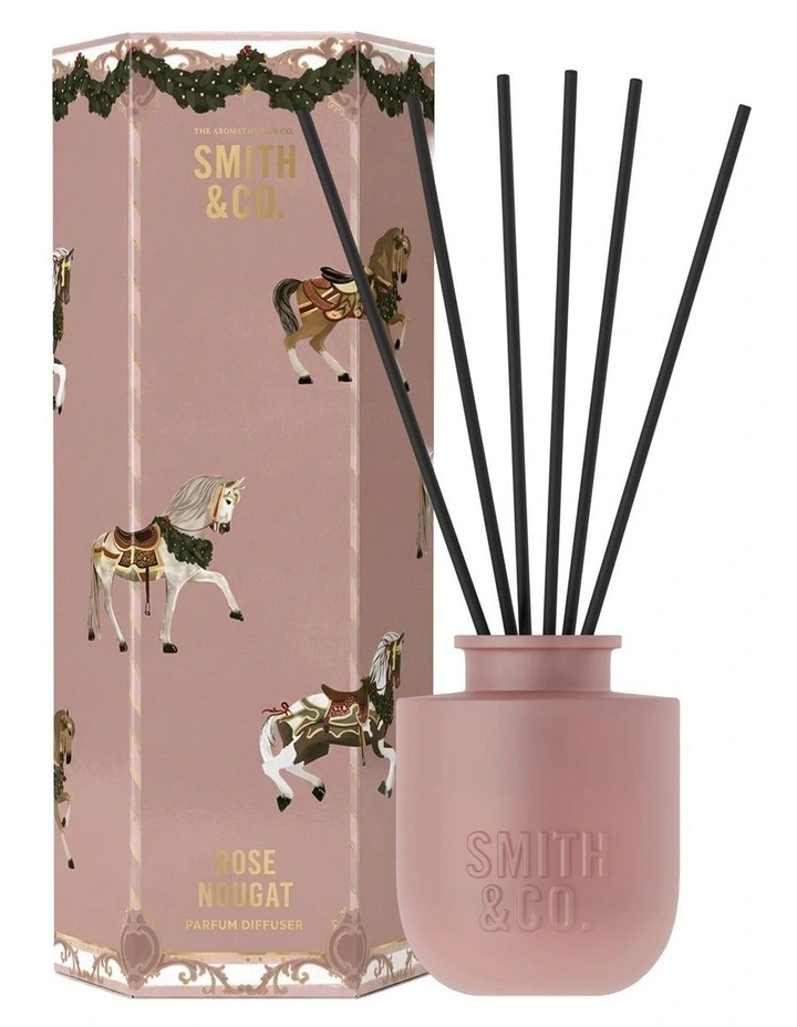 Smith & Co Festive Rose Nougat Diffuser 100ml image 1