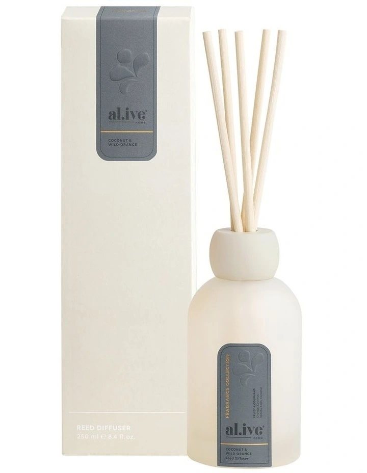 Reed Diffuser in Coconut & Wild Orange 250ml image 1