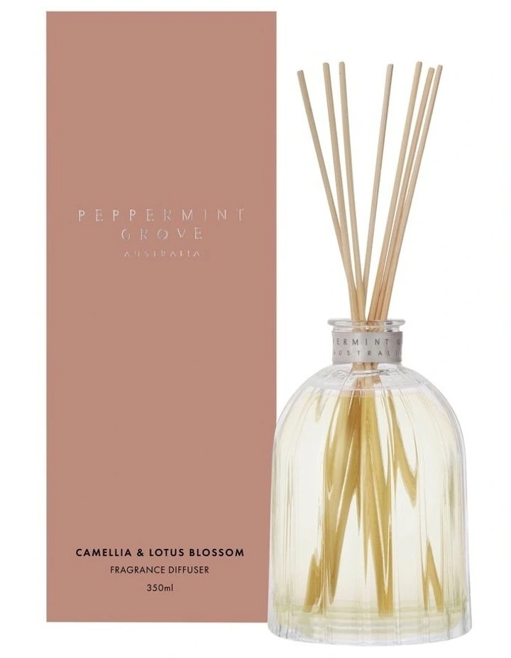Camellia and Lotus Blossom Large Fragrance Diffuser 350ml image 1