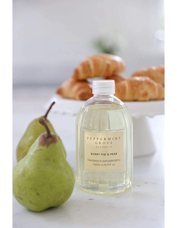 Burnt Fig and Pear Fragrance Diffuser Refill 500ml image 2