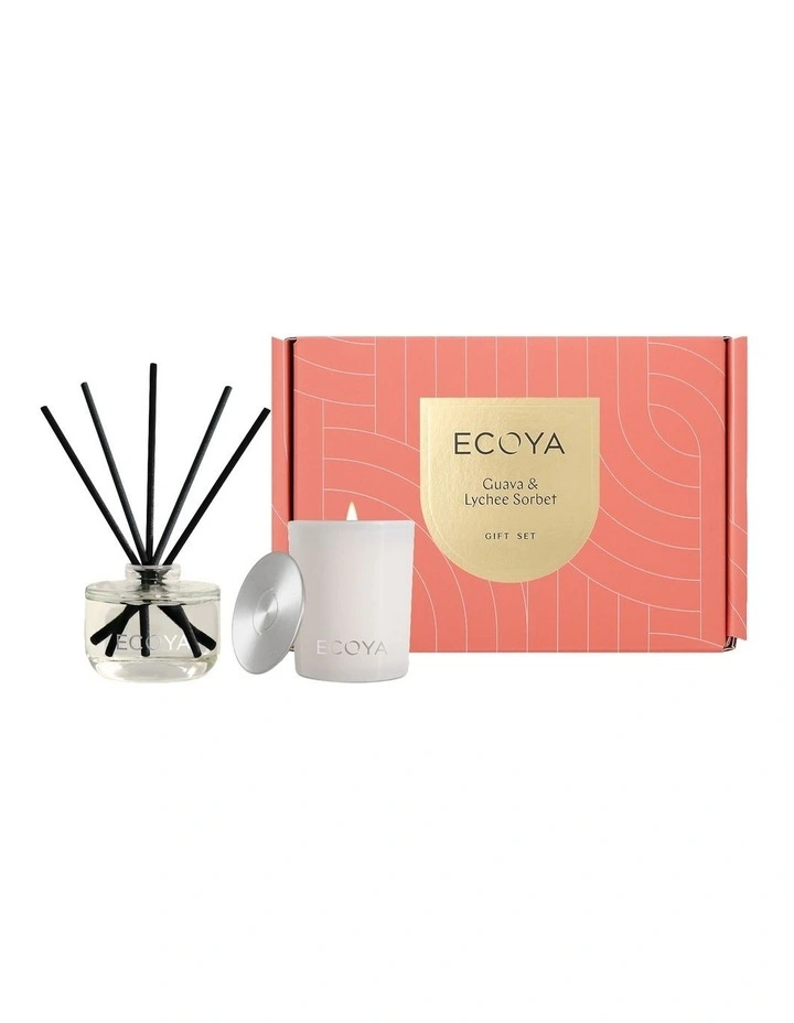 The Mini Duo Guava And Lychee Sorbet Set image 1