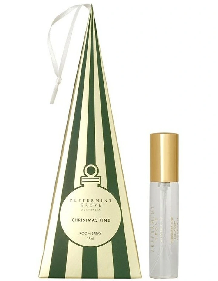 Christmas Pine Mini Room Spray Decoration 15ml image 1