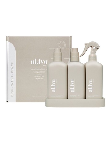 Dishwashing Liquid, Hand Wash & Bench Spray Premium Kitchen Trio
