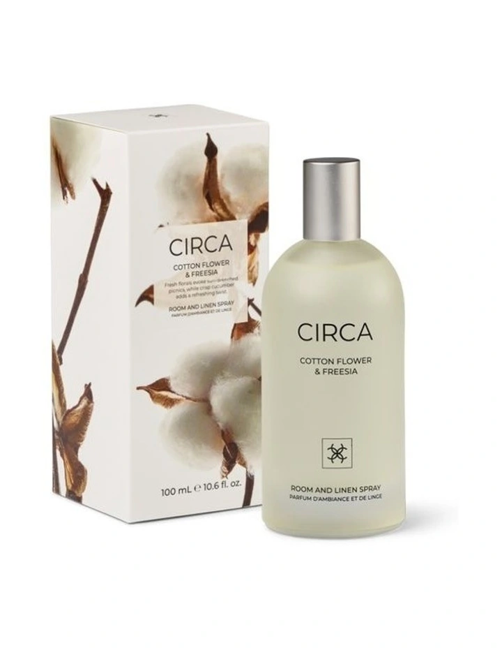 Cotton Flower and Freesia Room and Linen Spray 100ml image 2