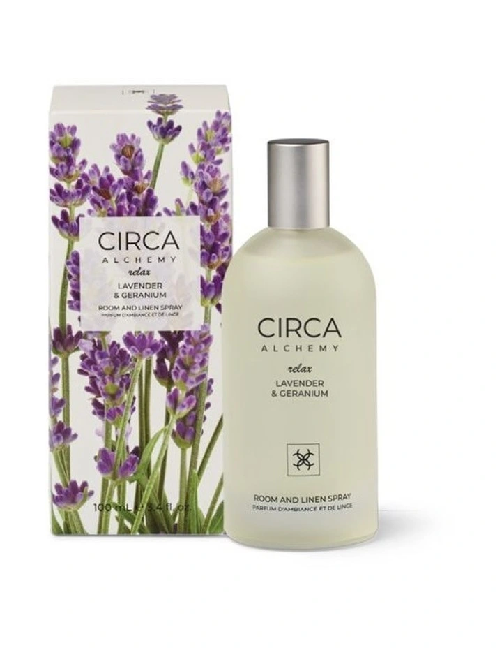 Alchemy Relax Lavender & Geranium Room & Linen Spray 100ml image 1