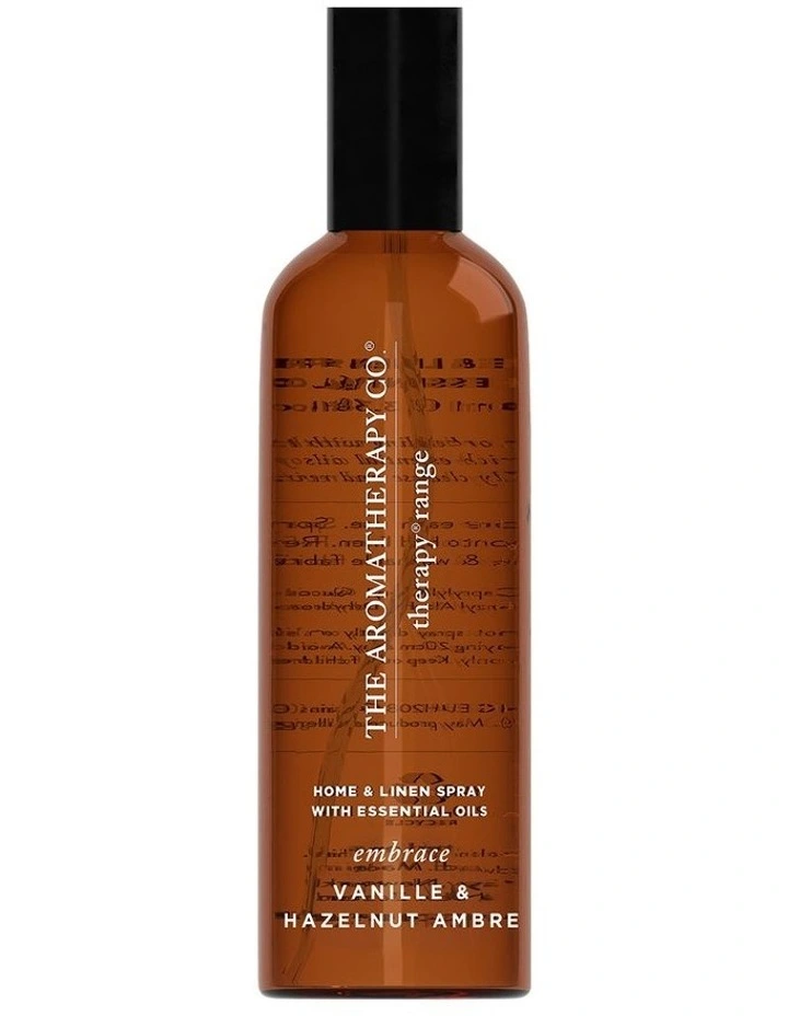 Embrace Vanille & Hazelnut Ambre Linen & Room Spray 100ml image 1
