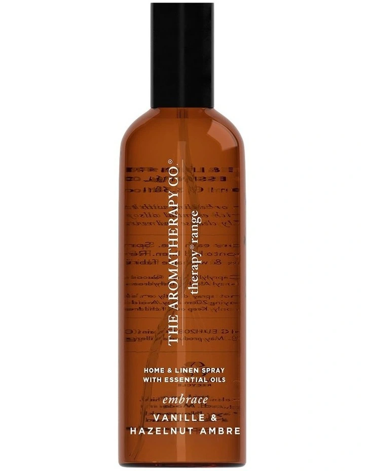 Embrace Vanille & Hazelnut Ambre Linen & Room Spray 100ml image 1