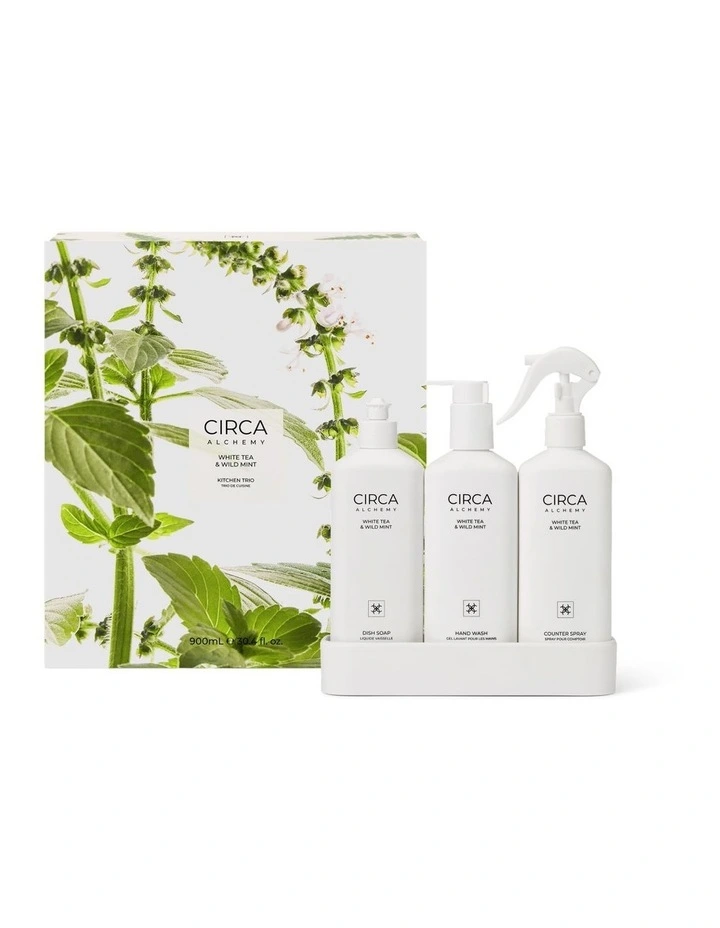 Alchemy White Tea & Wild Mint Kitchen Trio Kit 900mL image 1