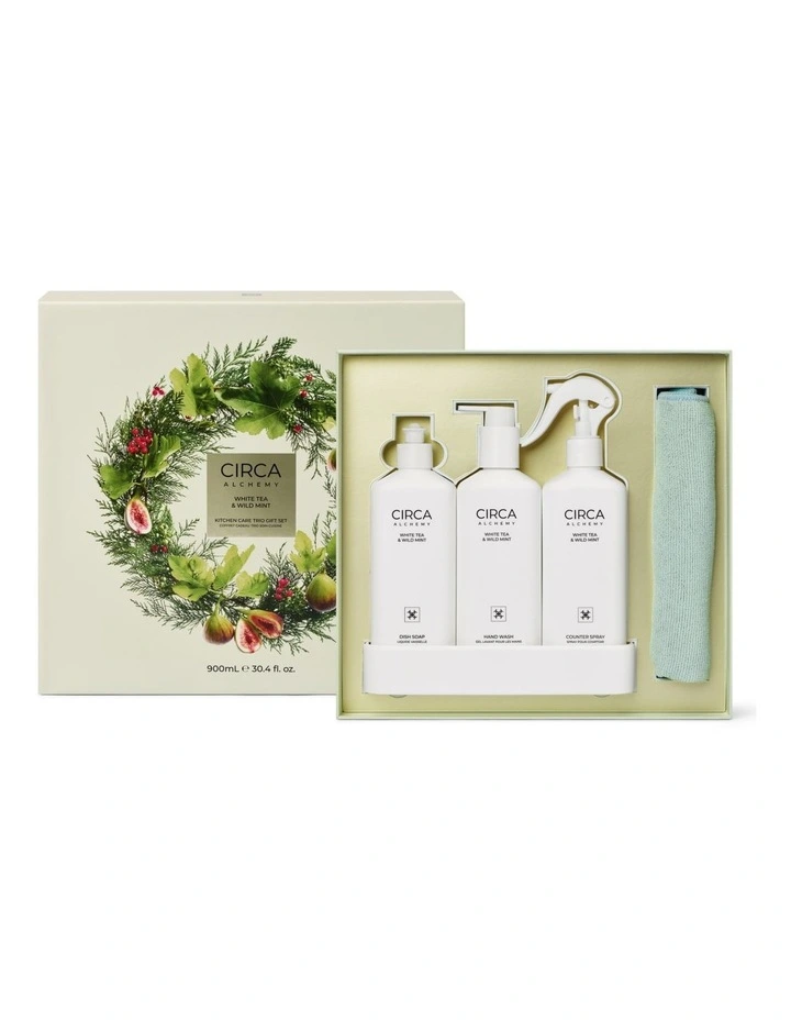 Alchemy White Tea & Wild Mint Kithcen Trio Gift Set 900mL image 1