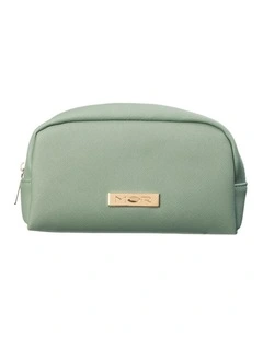 Capri Beauty Pouch in Textured Sage