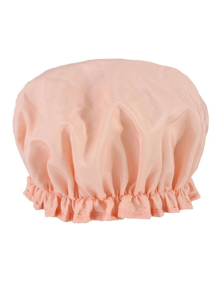Shower Cap Gift Cylinder in Blush Pink image 2