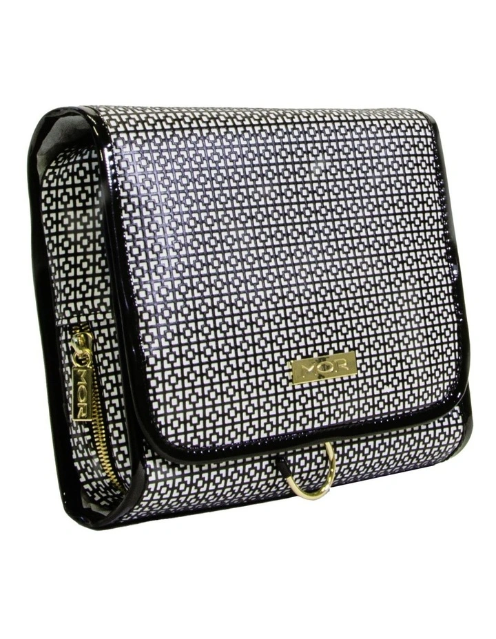 Destination Style London Hanging Fold-Out Bag in Black image 5
