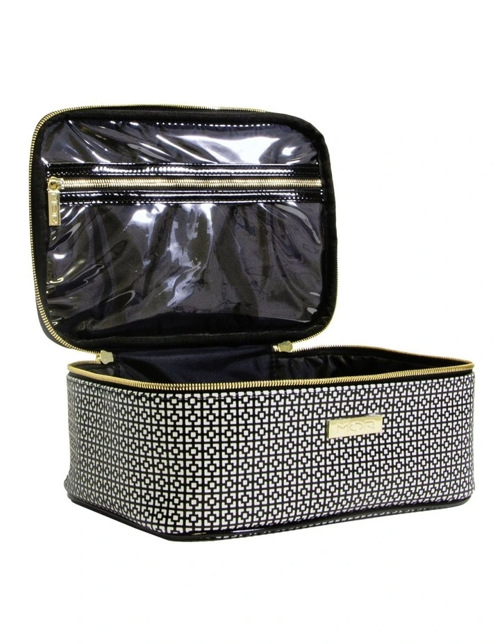 Destination Style Barcelona Train Case in Black image 2