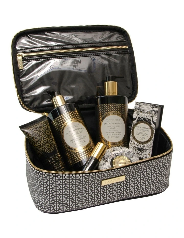 Destination Style Barcelona Train Case in Black image 3