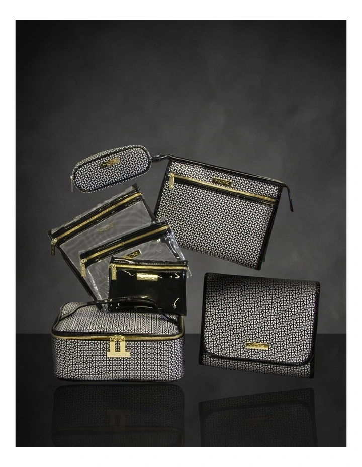 Destination Style Barcelona Train Case in Black image 4