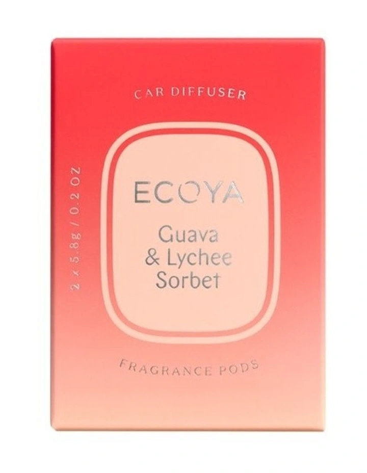 Guava and Lychee Sorbet Car Diffuser Refill Pod image 1