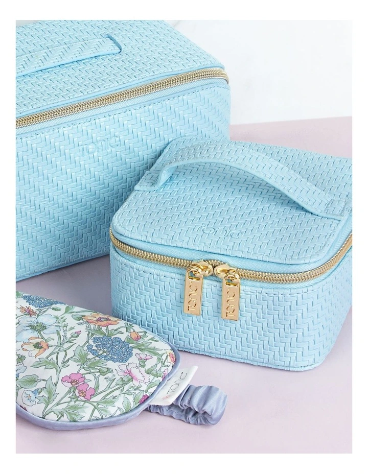 Herringbone Jewellery Cube in Bluebell image 4