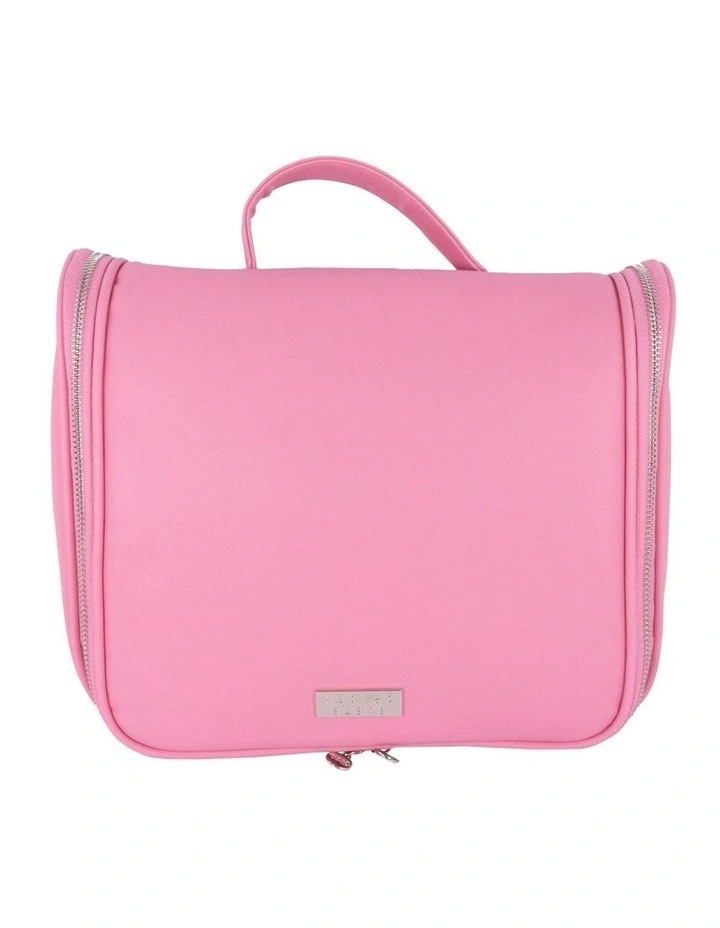 Premium Travel Bag with Hook in Peony Pink image 1