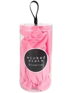 Shower Cap in Cylinder Pink