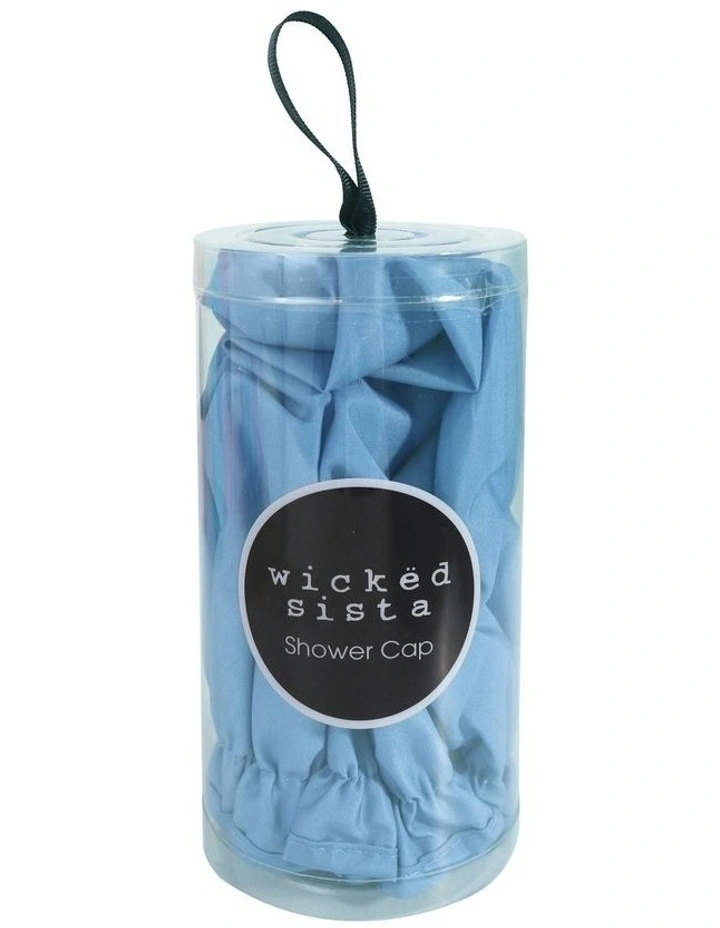 Shower Cap in Cylinder in Cornflower Blue image 1