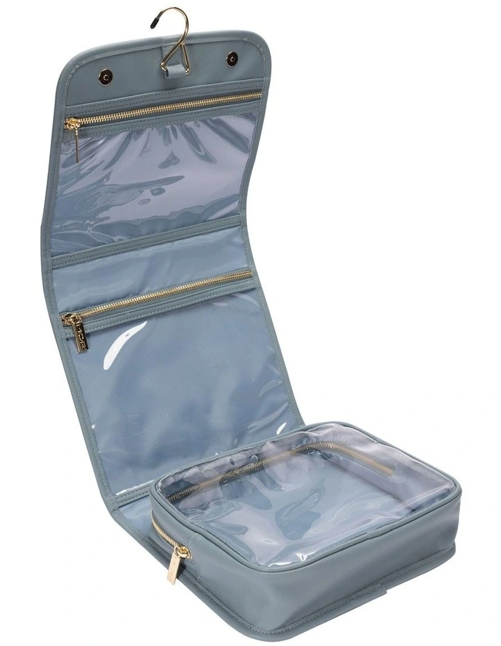 Destination Marseille Hanging Fold Out Case in Teal image 3