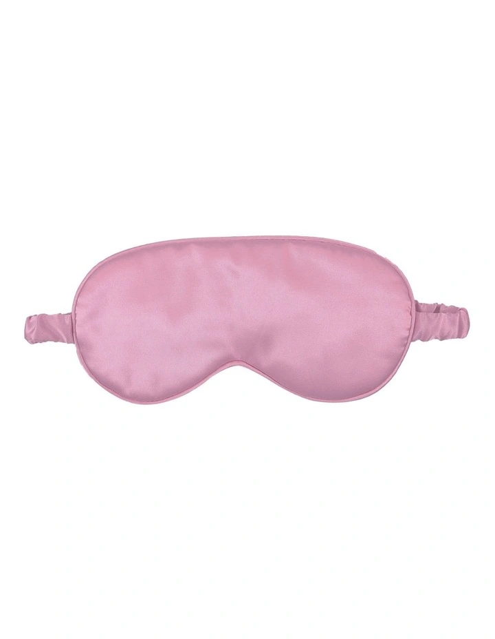 Deluxe Satin Eye Mask in Plum image 2