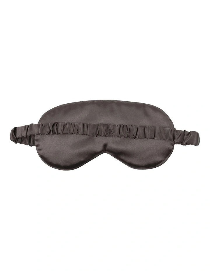 Deluxe Satin Eye Mask in Mocca image 3