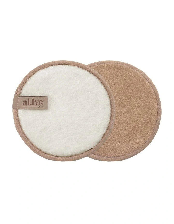 Wipe The Day Away, Reusable Cleansing Pads 2 Pack image 1