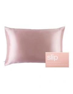 Pure Silk Queen Pillowcase in Pink