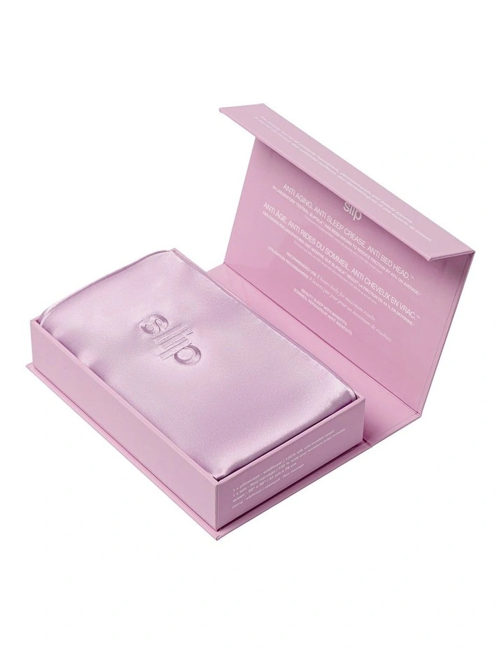 Pure Silk Queen Pillowcase in Wildflower image 6