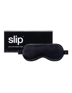 Pure Silk Sleep Mask in Black