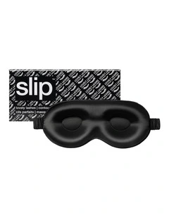 Pure Silk Contour Sleep Mask in Black