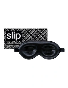 Pure Silk Contour Sleep Mask in Black