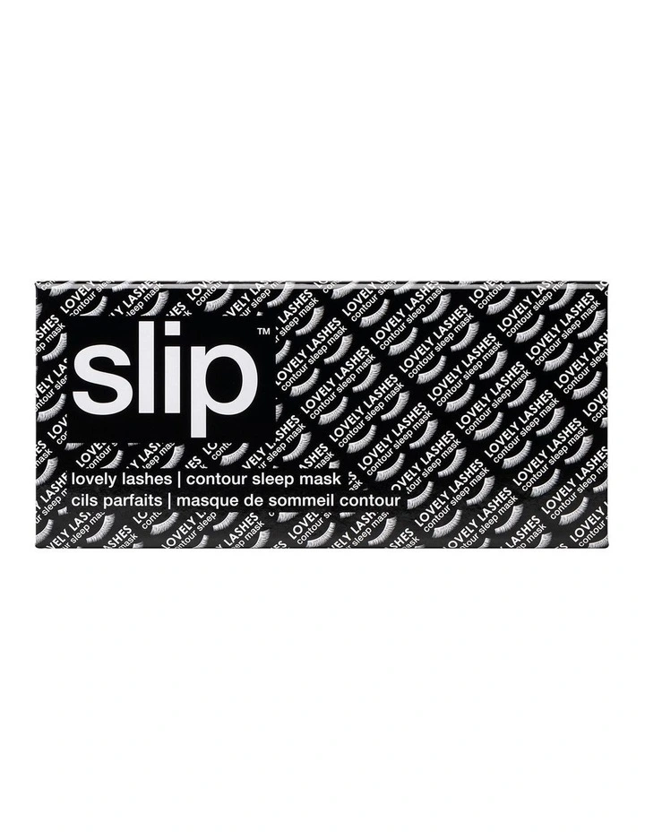 Pure Silk Contour Sleep Mask in Black image 4