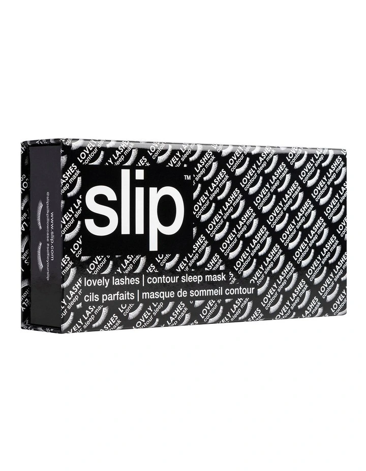 Pure Silk Contour Sleep Mask in Black image 6