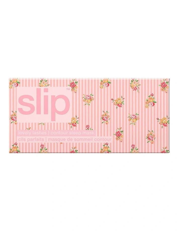 Pure Silk Contour Sleep Mask in Petal image 7