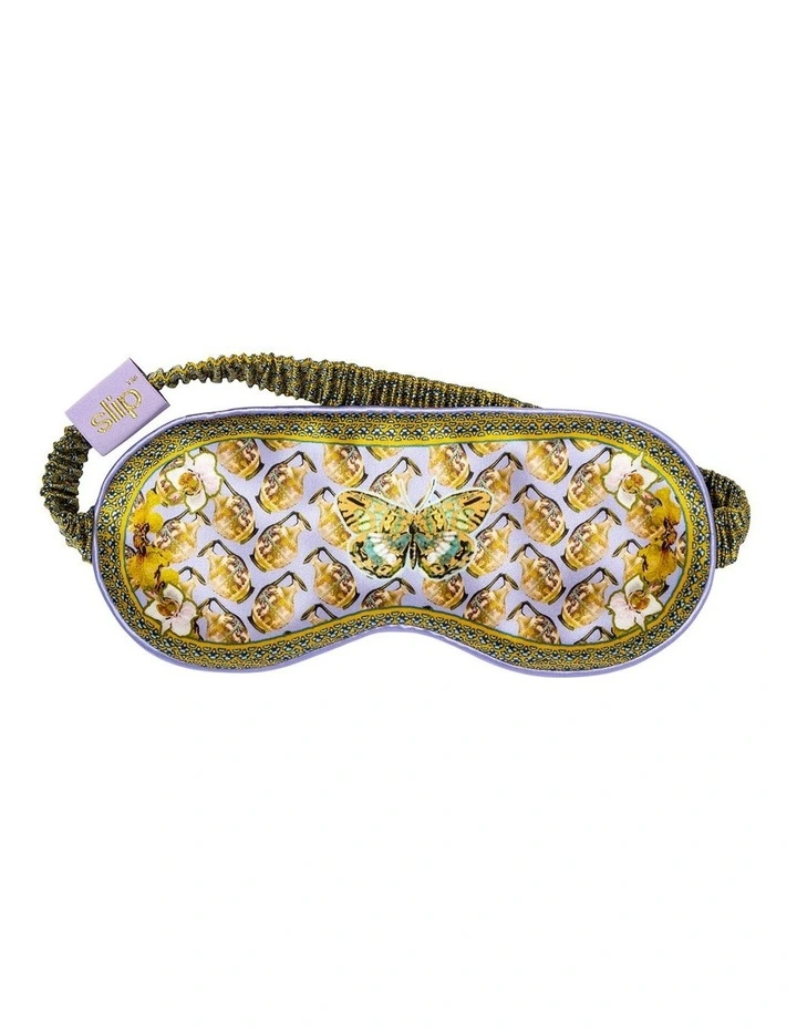 Pure Silk Sleep Mask in Zodiac Aquarius image 4