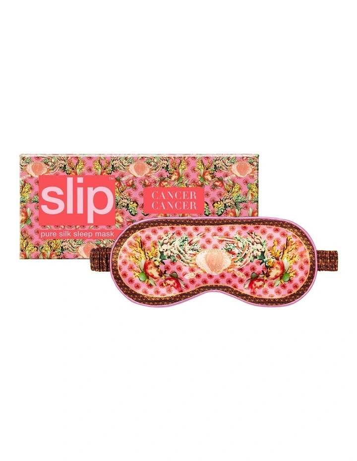 Pure Silk Sleep Mask in Zodiac Cancer image 1