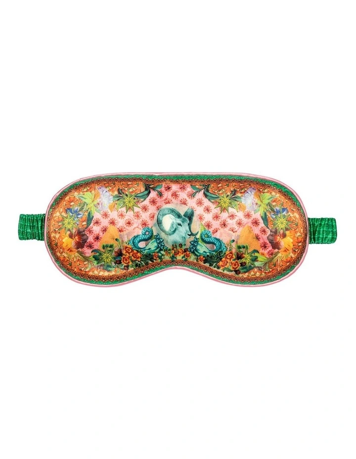 Pure Silk Sleep Mask in Zodiac Capricorn image 2