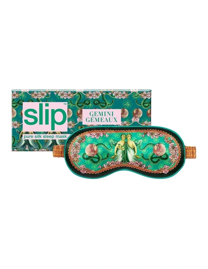 Pure Silk Sleep Mask in Zodiac Gemini image 1