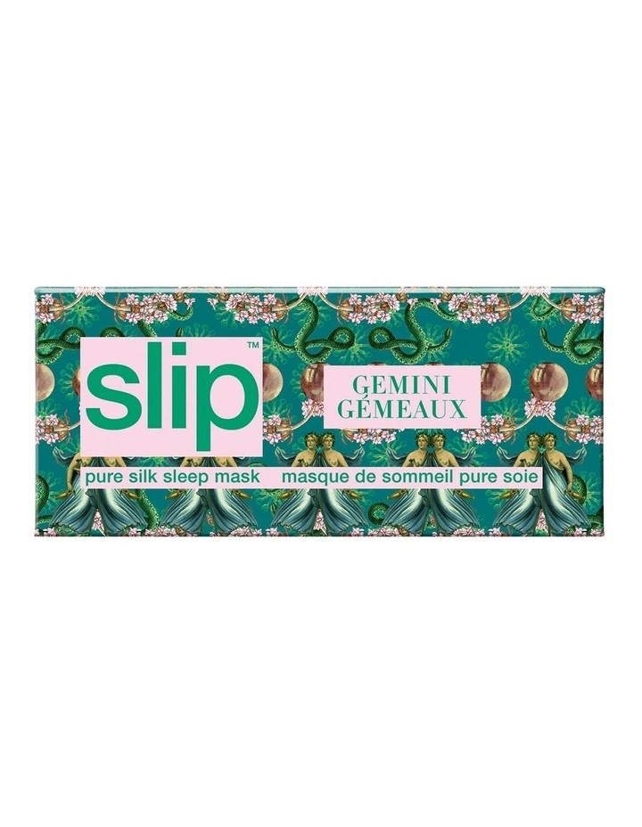 Pure Silk Sleep Mask in Zodiac Gemini image 3