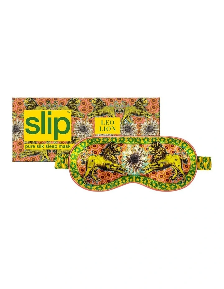 Pure Silk Sleep Mask in Zodiac Leo image 1