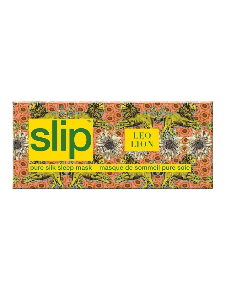 Pure Silk Sleep Mask in Zodiac Leo image 3
