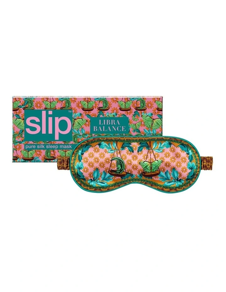 Pure Silk Sleep Mask in Zodiac Libra image 1