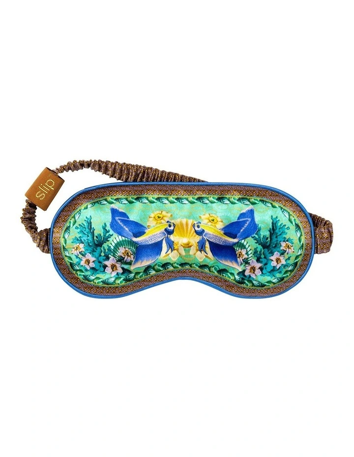 Pure Silk Sleep Mask in Zodiac Pisces image 4